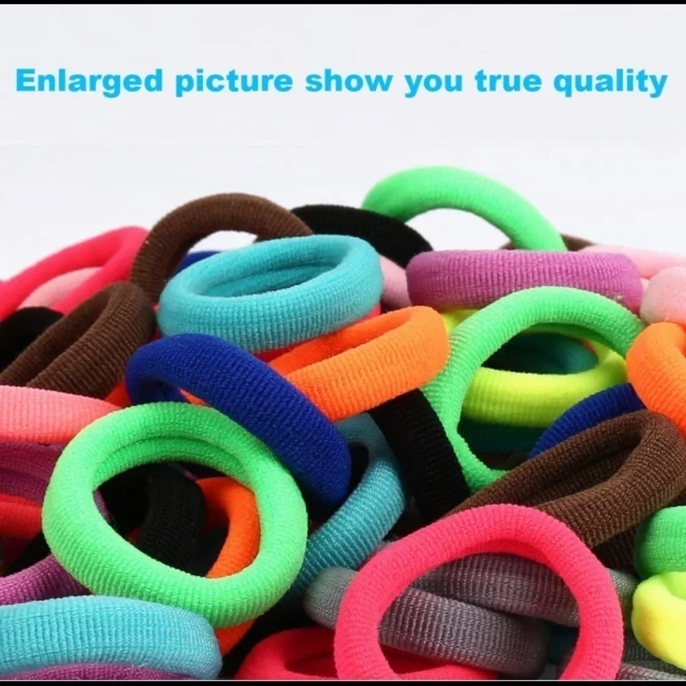 3 Packs Baby Hair Ties, Elastic Hair Bands Soft Scrunchies for Toddlers Infants‎